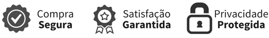 Compra Segura · Satisfação Garantida · Privacidade Protegida